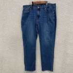 게스 은장 캐주얼 빅사이즈 스판 데님 청바지 36인치 D00239 : 빈티지사쿠