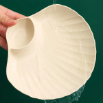 플레이팅접시 단색 건조 과일 접시 떨어짐 방지 쌓을 수 있는 디저트 깨지지 않는 팩 등급 용품 파티용 케이크 팬 : 네미아