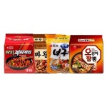 농심 사천짜파게티 137g+짜왕 134g 각 4개 + 순한너구리 120g+오징어짬뽕 124g 각 5개 (총 18개) : 미뇽가게