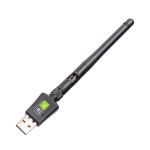 듀얼 밴드 USB 무선 네트워크 카드 데스크탑 노트북 PC용 미니 무선 네트워크 어댑터 8811CU 5Ghz 2.4Ghz 600Mbps : 스마트셀렉샵스