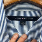 타미힐피거 캐주얼 빅사이즈 스트라이프 셔츠 110 D00290 : 빈티지사쿠