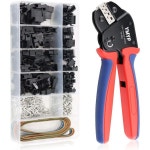 Open Barrel Terminal Wire Crimping Tool with 590PCS JST-SM Connectors Kit- 24-16 AWG (0.25-1.5mm²) : 하다고 26호