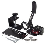 CNRAQR PC 레이싱 게임용 16비트 SIM용 USB 핸드브레이크, G27 G29 G920 G923 T500 T300과 호환, 선형 핸드브레이크... 