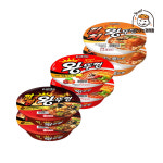 짬뽕각음성성본 | 팔도 왕뚜껑 각2개씩 오리지널 + 김치 + 짬뽕 / 컵라면 큰컵 : 너만아는과자점
