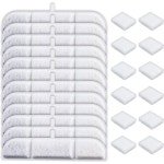 mestrol 급수기 물병 애완 동물 자율 다운리펏스 애완동물 무선 고양이 물 분수 84oz 2 5L용 12팩 교체 필터 강아지 DPWFP6 12 플러스... 