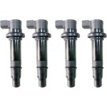일본 직배송 GzYcsFocusqp 4개 F6T568 점화 코일 Yamaha 06-14 FZ1 2015 FZS1 09-16 Vmax 1700 02-06 YZF-R1 03-07 R : 이마롱스토어