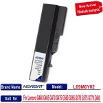 HSABAT 레노버 배터리 L09M6Y02 L10M6F21 L09S6Y02 L09L6Y02 7600mAh G460 G465 G470 G475 G560 G565 G570 G575 G : 인컴커머스샵