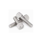 라운드 핸드 나사 플랫 헤드 널링 대형 캡 볼트 1. 2pcs  M5x20 : 쇼핑여기다18호점