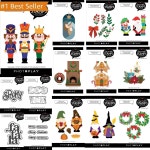 크리스마스 호두까기 화환 벽난로 금속 절단 다이 카드 만들기 스크랩북 종이 앨범 공예 할로윈 1. H2800-dies : 시므네5호점