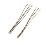미니 JST 1.25mm 피치 234568 핀 암 커넥터 단일 종단 플러그 JST 1.25 와이어 케이블이있는 커넥터 28AWG 10152030CM : 인컴커머스샵