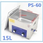 초음파 세척기 공업용 산업용 대용량 귀금속 부품 녹제거 PS-10 2L 1.PS-15가열모델+바구니-2L-120W : 에클레시아20