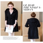 빅사이즈야상 Abstufung 후드 코트 : 마우자연