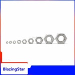 326pcs Hex Hexagon Nuts Assortment Kit M2 M2.5 M3 M4 M5 M6 M8 M10 M12 Stainless Steel Metric Hex Nut : 인컴커머스샵