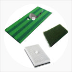 골프매트(L) 드라이버 아이언 오토티업 연습장매트 : ctzon