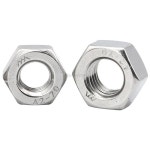 326pcs Hex Hexagon Nuts Assortment Kit M2 M2.5 M3 M4 M5 M6 M8 M10 M12 Stainless Steel Metric Hex Nut : 인컴커머스샵