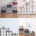 라탄수납장 등나무 서랍장 기저귀 거실 A 캐비닛 협탁 수납장 3단 : 차담음