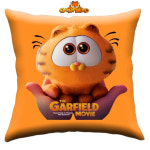 가필드 존 오디 고양이 동물 피규어 키링 굿즈 만화 영화 베개 커버 뚱뚱한 창의적인 소파 침실 장식 어린이 여아 소년 선물 45x45cm : 코우리하루