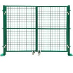 펜스문 농장대문 담장울타리 게이트 텃밭 양문 메쉬 1.2m x 2m : 고겟글로벌