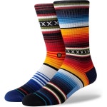 Stance 커렌 크루 양말 스트라이프 중간 쿠션 A556A20CHS 편안한 착용감 : 콰트로아