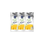 명진 짧은 손목 단미니 고무장갑 옐로우(소) 30켤레 홈에디션명진 : 리안유통506