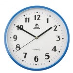 파란색 벽면용 바늘시계 초침 째깍소리안나는 조용한시계 : 오늘도꾸준히