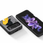 호머 마지 바트 리사 심슨 가족 갤럭시 s25 s24 s22 울트라 케이스 굿즈 Z 플립 3 4 5G 가을 방지 블랙 PC 하드 럭셔리 전화 커버 ZFlip3... 