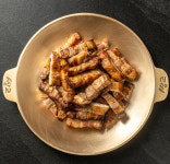 쌍교 구워진 숯불 돼지 삼겹살 : 쌍교숯불갈비