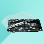 초밥용기 HC WL-0.6 167x92x42mm 600세트 단풍 : 일용상회