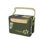 HDF HB-237 카리스마 아이스박스 18L 카키BR 바다 낚시 쿨러 피싱그룹 만어 낚시 : 주식회사 만어