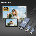 유니콘 TM-MHL9600C UDH 4K C타입 to HDMI MHL 케이블 : 브리츠인더몰