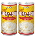 팔도 밥알없는 비락식혜 175ml x 60캔입 (30캔x2박스) 대용량 음료 : 두작유통