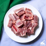 1등급 이상 숙성 한돈 돼지갈비 찜용 1kg 냉장 갈비찜 돼지생갈비 녹차 먹인 녹돈 국내산 : 미트레시피