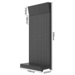 스탠드타공보드 철제 타공판 후크 걸이 진열대 정리대 : 나랑해직구