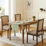 파인 스티칭 농가 전원 주택 바람 식탁보 세이지 그린 보헤미안 컨트리 장식 1. Green : 시므네29호점