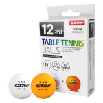 스타 탁구공 3성 12개입 GB230 40mm ABS 탁구 연습용 : 주식회사 올타스포츠