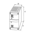 85087 MURR MCS전원 공급 장치 입력 185-265VAC 출력 24-28V/20ADC 1 상 : D.S 상사