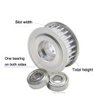 타이밍 10 너비 벨트용 HTD5M 동기 벨트 아이들러 베어링 도르래 HTD 5M 보어 : 리을트리