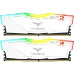 팀 RGB 화이트 DDR4 3600Mhz PC428800 2 x 16GB 32GB 키트 DELTA WHITE 시리즈 데스크탑 메모리 고속 타입 일본 국내  16GBx2枚 Black... 