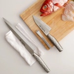 글로벌 Global IST B05 주방칼 주방 나이프 3종 세트 24cm 12cm : 캄자파파재팬