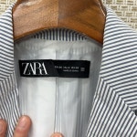 자라 ZARA 캐주얼 스트라이프 블레이저 자켓 85 D00724 : 꽁단빈티지