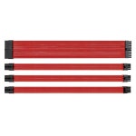 18AWG 전원 공급 장치 슬리브 케이블24핀 ATX44핀 EPS2 x 62핀 PCI-E PSU 연장 케이블 키트 30cm : 월드몰클래스