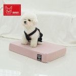 레드퍼피 플로리아 쿠션핑크중형 강아지계단 : 초록포대