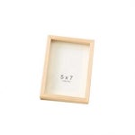 블레스프레임 사진 인테리어 액자 네츄럴원목 13 x 18 cm 1개 one option : 슈어원상사