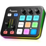 마오노 RGB 블루투스 오디오 인터페이스 게이밍 방송용 스트리밍용 G1 NEO 블랙 one option : 슈어원상사