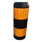 주차장 기둥 보호대 충격 펜스 방호벽 주차 흡수 벽 반사지 원형 안전 : 온더무역