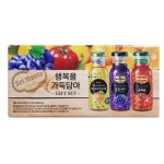 행복 과일 음료 휴대용 델몬트 과즙 음료 180ml 12병x4set : 매일여기서