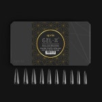 Apres Nail Gel-X™ 스컬프티드 스틸레토 엑스트라 롱 팁 박스  250 Gel-X 팁  프리미엄 품질  10가지 사이즈 0-9  사이즈 00 미포함  2022... 