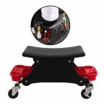 수리 세차 바퀴 의자 1개 스툴 차량 정비 자동차 하부 : 준더유통