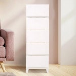 보노하우스 모던 에센셜 서랍장 5단 화이트 340mm 5단 one option : 슈어원상사