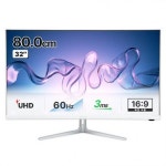 인터픽셀 4K UHD IPS 모니터 화이트 에디션 80cm IPU3212(일반... one option : 슈어원상사